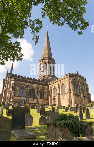 All Saints Church, Bakewell, Derbyshire, England, UK Stock Photo