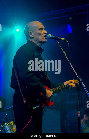 Hampshire, UK. 6th Aug, 2015. Wilko Johnson  (musician) playing at Wickham Festival Hampshire England  06/08/15 Credit:  James Houlbrook/Alamy Live News Stock Photo