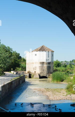 An ancient watermill in Cordoba or Córdoba, Spain Stock Photo