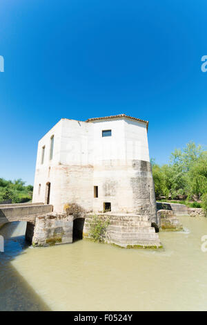 An ancient watermill in Cordoba or Córdoba, Spain Stock Photo