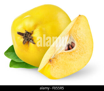 Quince isolated on white Stock Photo