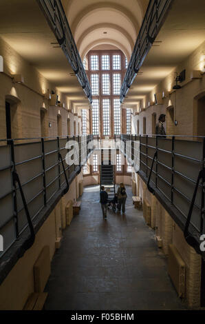 Victorian prison, Lincoln castle, England. Stock Photo