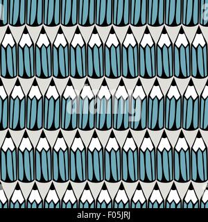 school seamless pattern Stock Vector