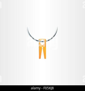 clothespin icon vector symbol design Stock Vector