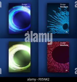 Templates. Design Set of Web, Mail, Brochures. Mobile, Technology, and Infographic Concept. Modern flat and line icons. SaaS, web app design template. Mobile interface. UI template. Web UI app design. Stock Vector