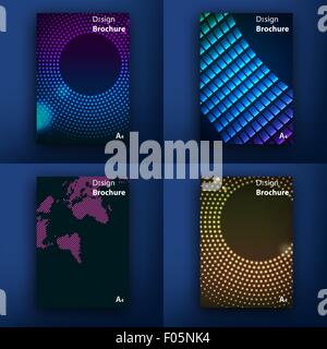 Templates. Design Set of Web, Mail, Brochures. Mobile, Technology, and Infographic Concept. Modern flat and line icons. SaaS, web app design template. Mobile interface. UI template. Web UI app design. Stock Vector