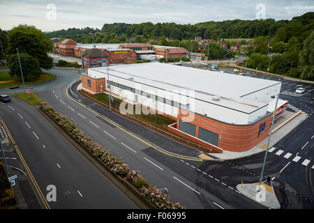 Aldi Blackfriars golden ticket grand opening sees around 200 people queueing from early in the morning   Pictured Exterior Stock Photo