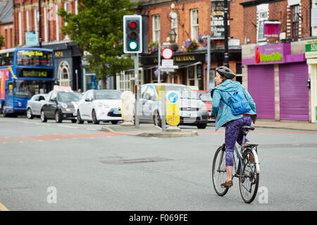 Didsbury Village South Manchester   Shops shopping shopper store retail supermarket retailer retailers traders trading outlet bu Stock Photo