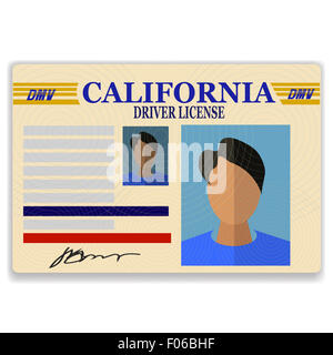 Driver License Stock Photo