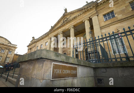 York Crown Court exterior, UK Stock Photo