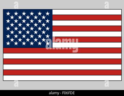 vector image of american flag Stock Vector Image & Art - Alamy