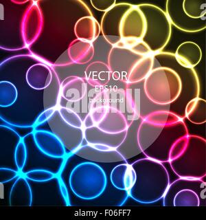 lights, vector background Stock Vector