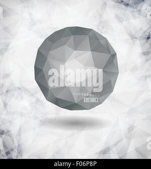 modern bubble with background Stock Vector