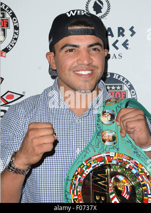 Aug. 9, 2015 - Las Vegas, Nevada, United States of America - Boxer Victor Ortiz attends the  Nevada Boxing Hall of Fame 3rd Annual Induction Dinner  on Agust 8 2015 at Caesars Palace in Las Vegas, Nevada. (Credit Image: © Marcel Thomas via ZUMA Wire) Stock Photo