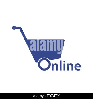 online shopping icon vector illustration Stock Vector