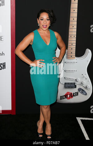 Selenis Leyva attends the 'Ricki And The Flash' New York premiere at AMC Lincoln Square Theater on August 3, 2015 in New York. Stock Photo