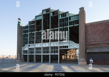 Asbury Park Casino Stock Photo