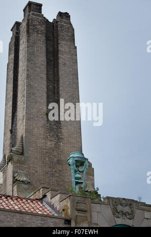 Heating Plant, Asbury Park, New Jersey Stock Photo