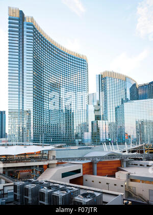 Las Vegas Nevada Aria Casino & Hotel Stock Photo