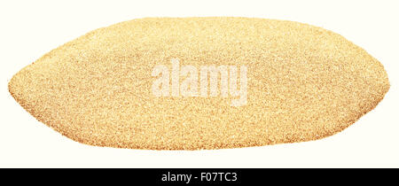 sand pile isolated on white background Stock Photo