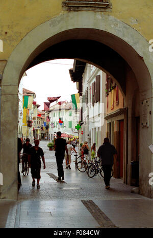 Italy, Friuli Venezia Giulia, Spilimbergo. Stock Photo