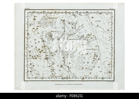 Alexander Jamieson’s Celestial Atlas Stock Photo