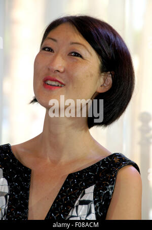 Midem conference gala dinner at the InterContinental Carlton Cannes  Featuring: Fleur Pellerin When: 06 Jun 2015 Stock Photo