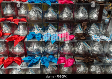 Hershey's Chocolate World tour in Hershey PA Stock Photo