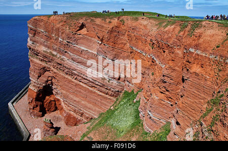 on famous Island Heligoland, Germany Stock Photo