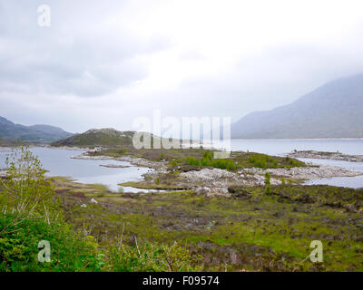 Loch Cluanie, Northwest Highlands,Scotland,UK. Stock Photo
