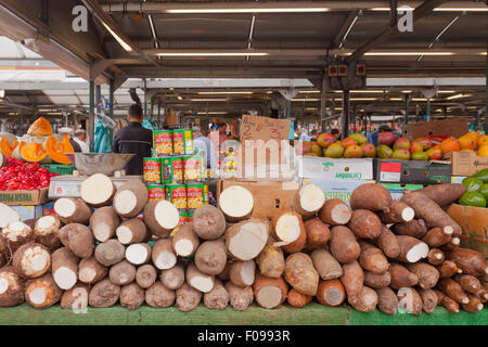 Birmingham's food market, in the city centre, Birmingham UK Stock Photo