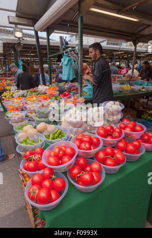 Birmingham's food market, in the city centre, Birmingham UK Stock Photo