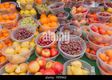 Birmingham's food market, in the city centre, Birmingham UK Stock Photo