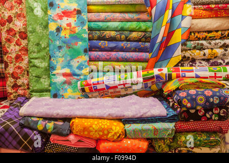 Birmingham's indoor market selling household goods and clothes, UK Stock Photo