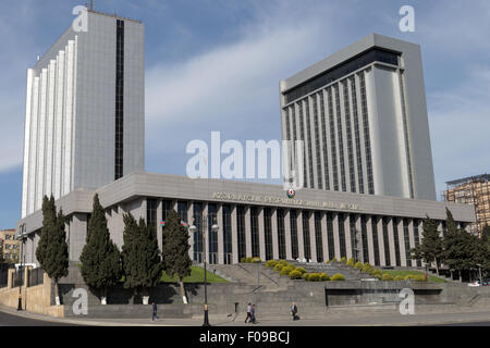 The building of National Assembly of Azerbaijan, Baku, Azerbaijan Stock Photo