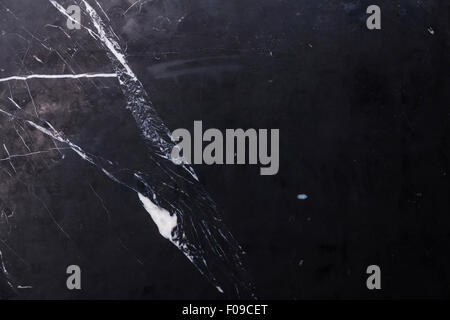 Dark black marble texture background Stock Photo