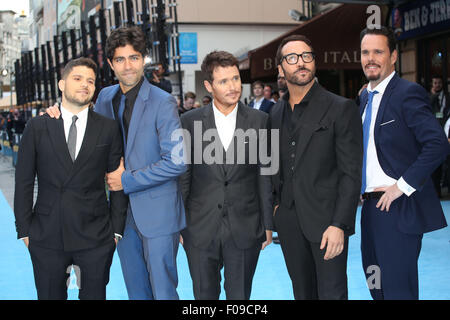 Entourage the movie UK premiere at the Vue cinema - Arrivals  Featuring: Jeremy Piven, Jerry Ferrara, Adrian Grenier, Kevin Connolly, Kevin Dillon Where: London, United Kingdom When: 09 Jun 2015 Stock Photo