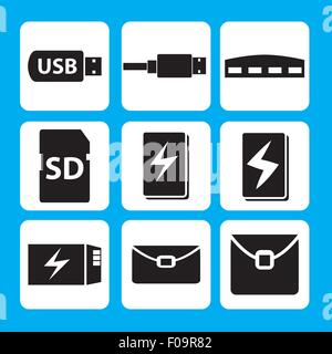 Electronic vector icon Stock Vector