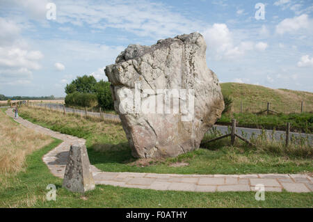 Avebury Neolithic / prehistoric stone circle, Wiltshire, England, United Kingdom Stock Photo