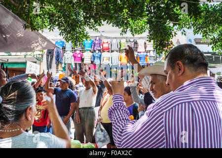 Daily life at city market. San Luis Potosi, SLP. Mexico Stock Photo