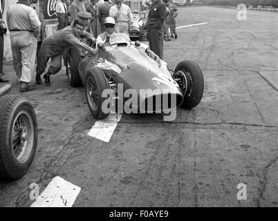 Vintage FERRARI 1956 Grand Prix pits Italy F1 Lancia-Ferrari D50-1956  Italian Grand Prix (editorial use only) The 1956 Italian Grand Prix was a  Formula One motor race held on 2 September 1956