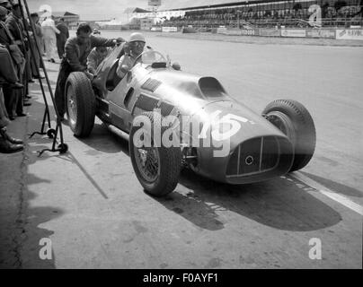 Formula Libre race at Silverstone 1952 Stock Photo