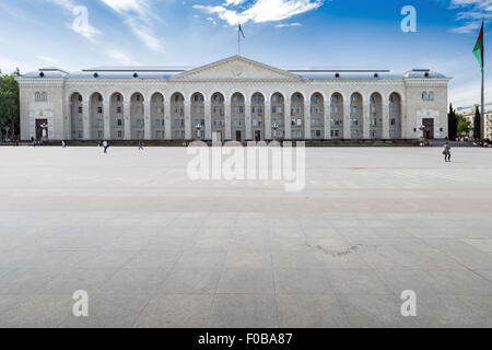 City Hall, Heydar Aliyev Square, Ganja, Azerbaijan Stock Photo