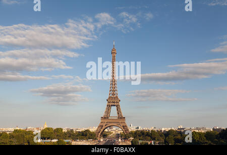 The Eiffel Tower, Paris, France. Stock Photo