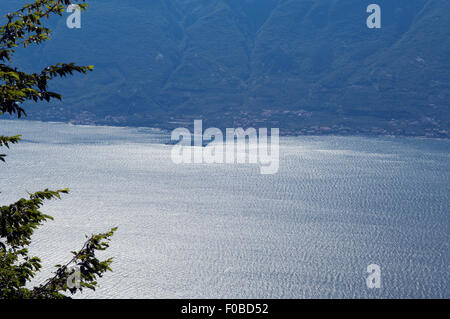 Gardasee, Trentino, ostufer Stock Photo