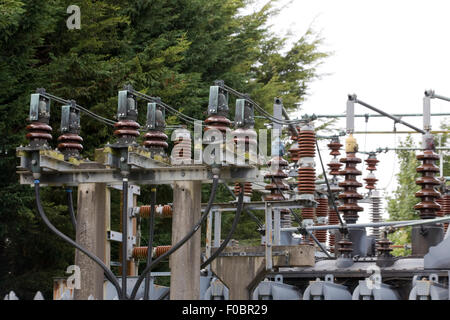 Electrical substation Stock Photo
