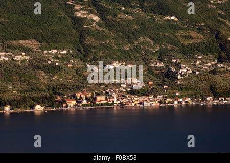 Gardasee, Trentino, ostufer Stock Photo