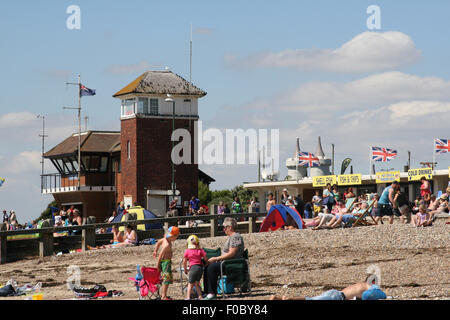 littlehampton west sussex beach Stock Photo