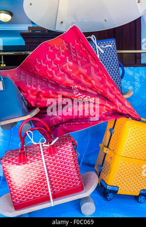 Goyard Luxury Store In Paris With Window And And People Waiting In Line  Stock Photo - Download Image Now - iStock