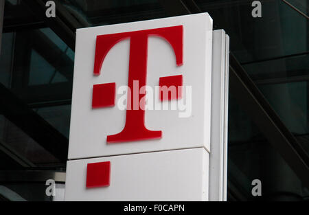 Deutsche Telekom logo Stock Photo - Alamy